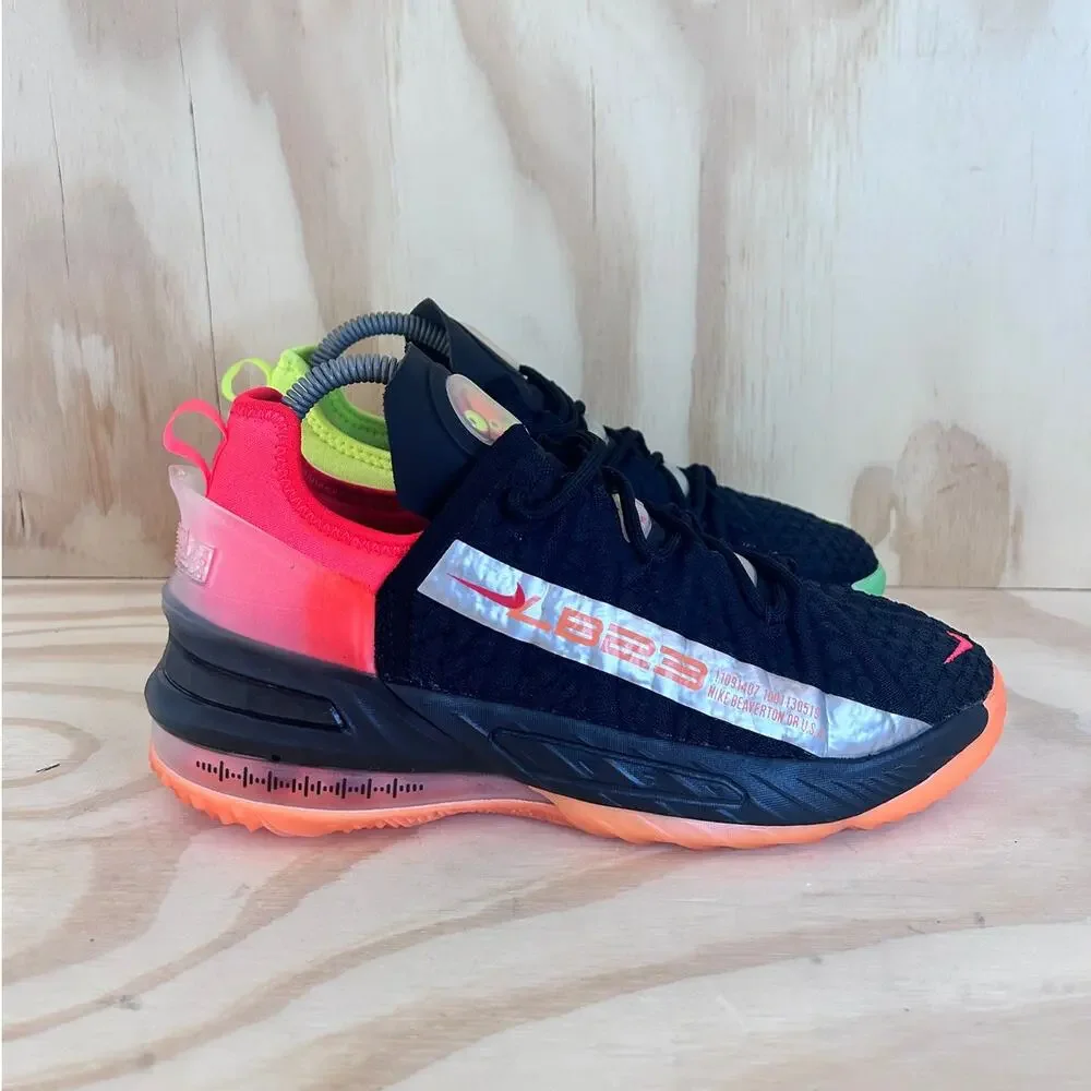 Nike - Air Zoom Max Lebron 18 - Sneakers - Black - Big Kid's - 5.5Y - CW2760-009